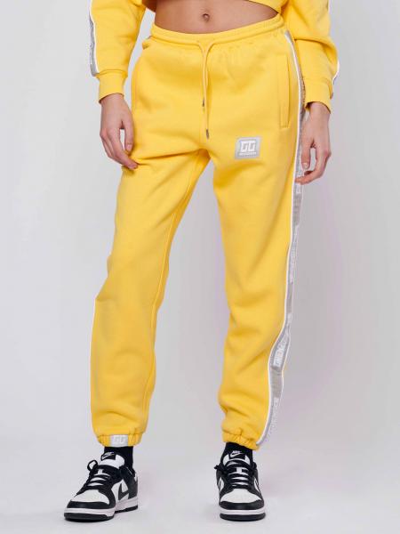 Sports Sweatpants Woman yellow