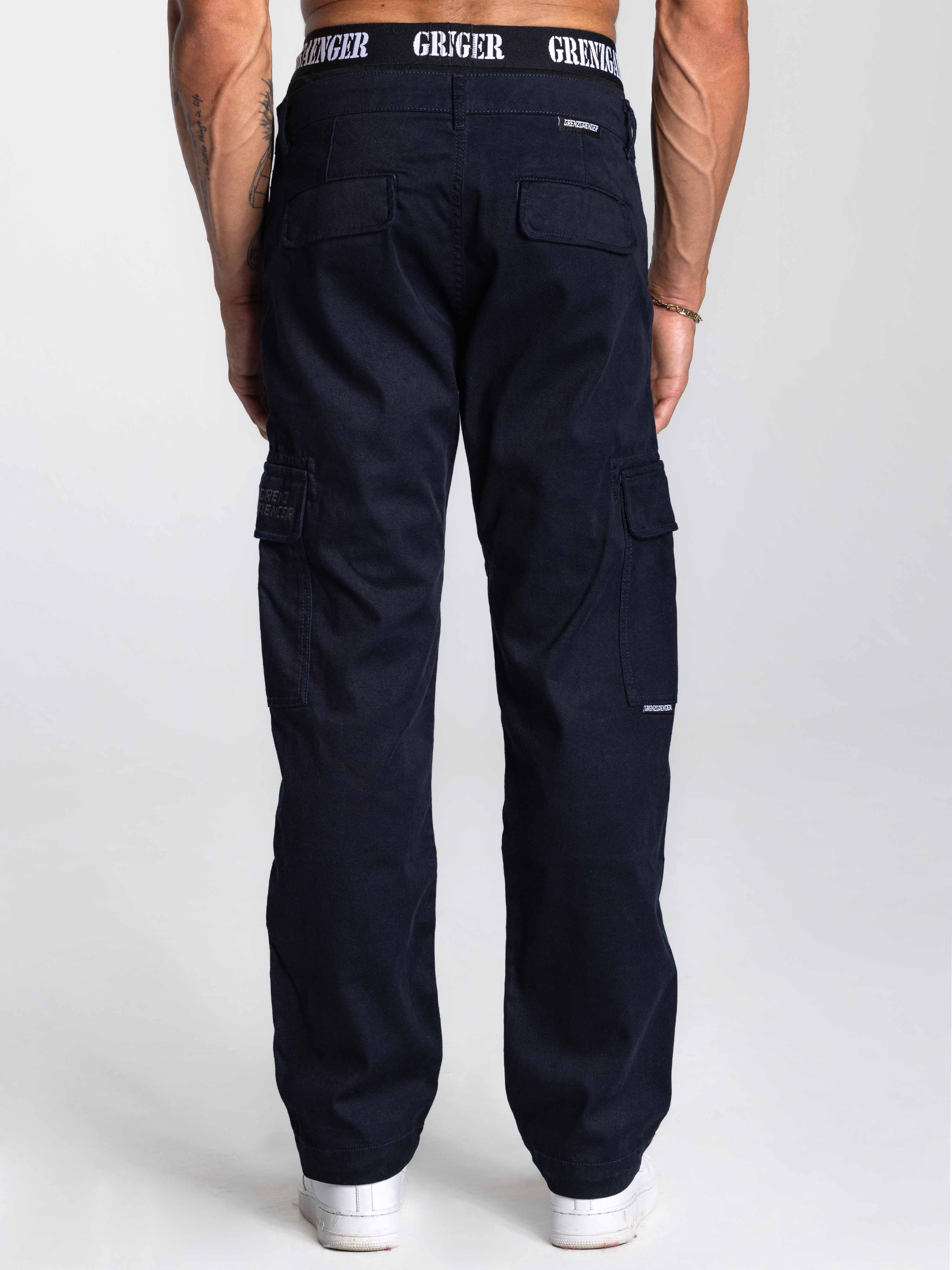Classic Cargo Pants - navy blue | Pants | Men | GRENZGAENGER Shop