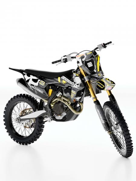 Grenzgaenger Race Graphics yellow